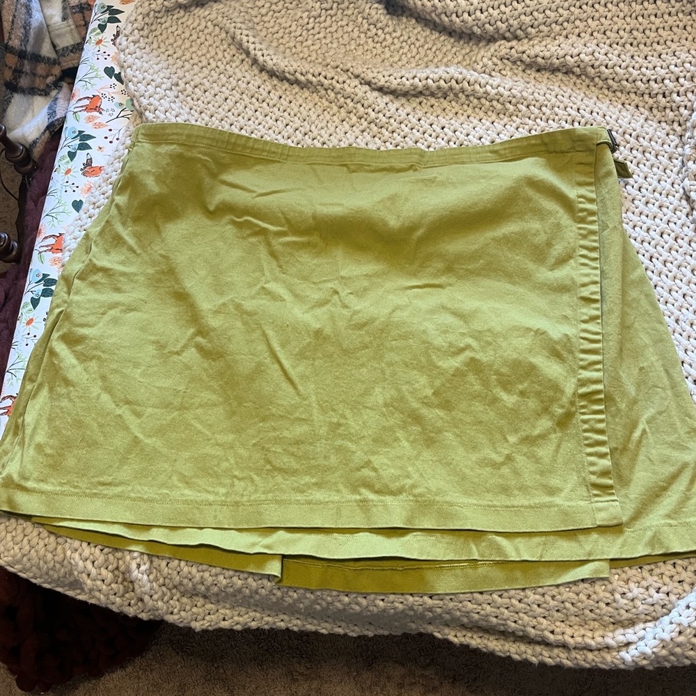 Wild fable faux wrap skirt